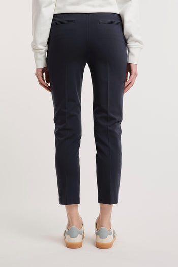 Pantalone a sigaretta in viscosa punto stoffa - 6