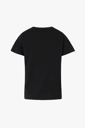 T-shirt in cotone con mini logo - 2