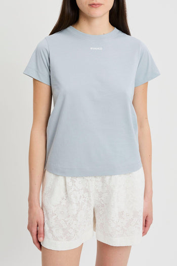 T-shirt in cotone con logo - 2