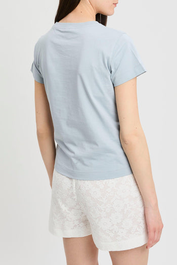 T-shirt in cotone con logo - 7