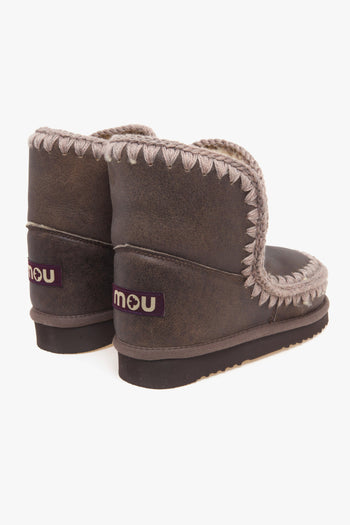 Stivaletto Eskimo 18 in pelle effetto vintage - 3