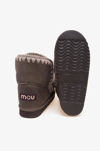 Stivaletto Eskimo 18 in pelle effetto vintage - 4