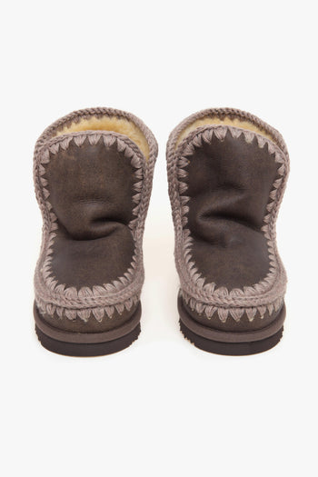 Stivaletto Eskimo 18 in pelle effetto vintage - 5