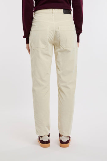 Pantalone in velluto millerighe - 4