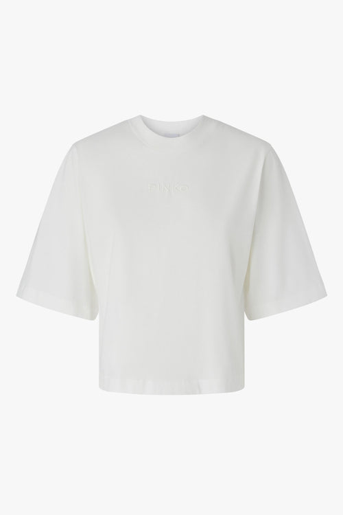 T-shirt over in cotone