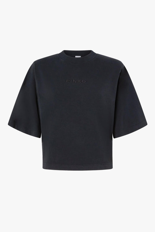 T-shirt over in cotone