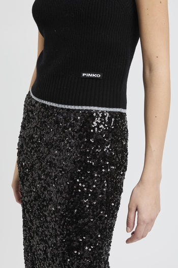 Gilet in maglia con scollo a V - 5