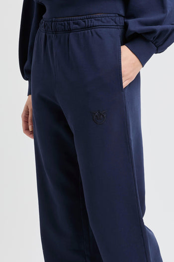 Pantalone jogger in cotone con logo ricamato - 2