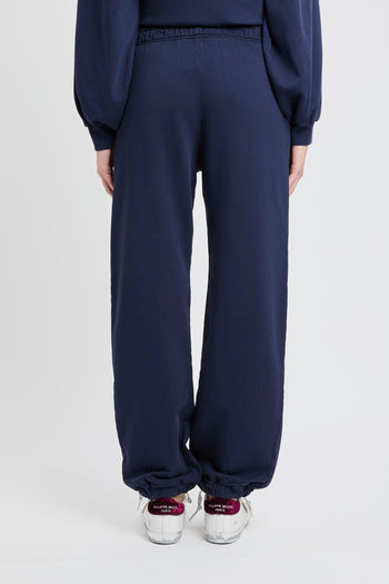 Pantalone jogger in cotone con logo ricamato - 6