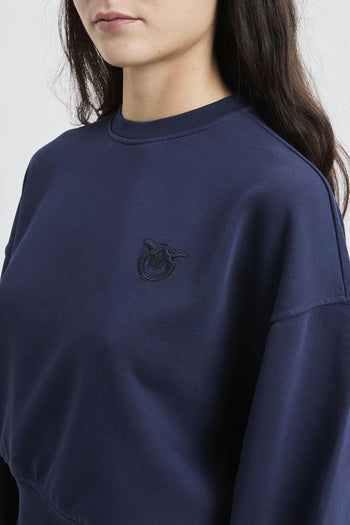 Felpa in cotone con ricamo Love Birds - 5