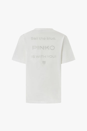 T-shirt logo strass - 2