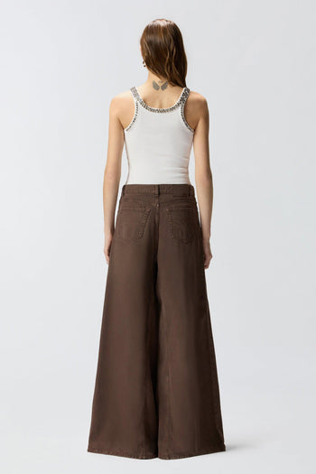 Jeans cinque tasche super wide leg - 3