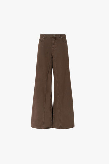 Jeans cinque tasche super wide leg - 4