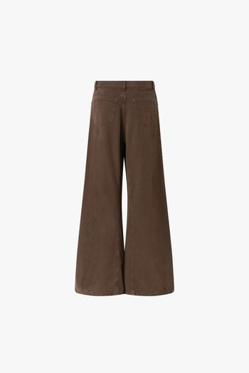 Jeans cinque tasche super wide leg - 5