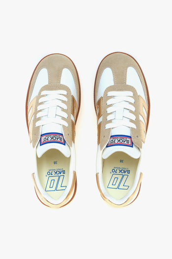 Sneaker Back 70 Cloud in pelle e camoscio con inserti laminati - 5