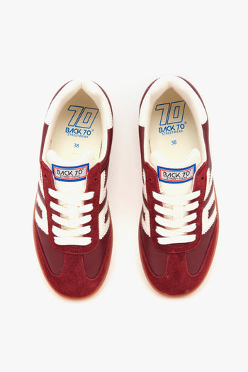 Sneaker Back 70 Cloud in pelle imbottita e camoscio - 5