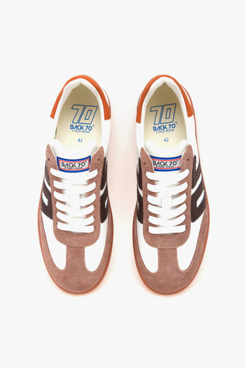 Sneaker Back 70 Cloud in pelle imbottita e camoscio - 5