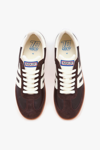 Sneaker Back 70 Cloud in pelle imbottita e camoscio - 5