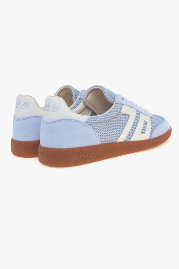 Sneaker Back 70 Ghost in camoscio e iuta con logo in pelle - 3