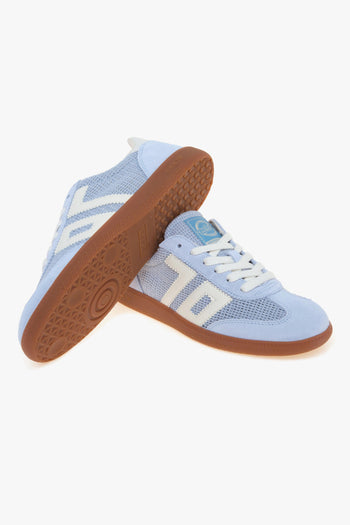 Sneaker Back 70 Ghost in camoscio e iuta con logo in pelle - 4