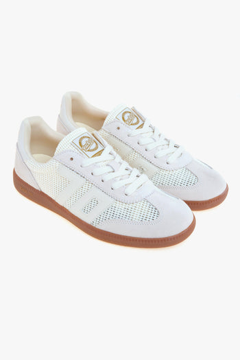Sneaker Back 70 Ghost in camoscio e iuta con logo in pelle - 2