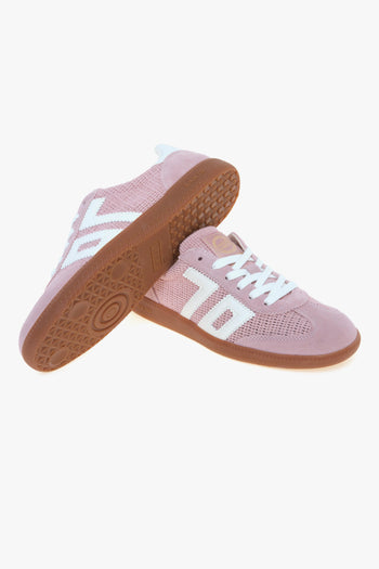 Sneaker Back 70 Ghost in camoscio e iuta con logo in pelle - 4