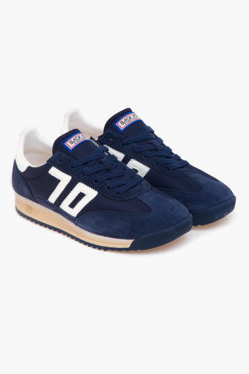 Sneaker Back 70 Jogger in camoscio e nylon - 2