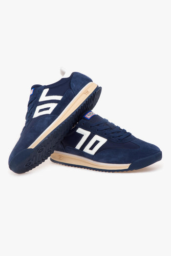 Sneaker Back 70 Jogger in camoscio e nylon - 4