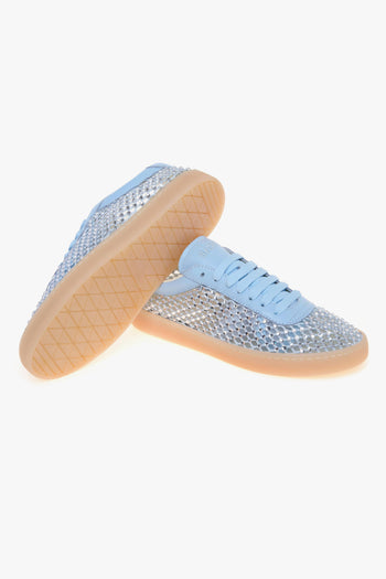 Sneaker Back 70 Smart strass in pelle e tessuto - 4