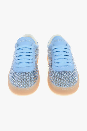Sneaker Back 70 Smart strass in pelle e tessuto - 5