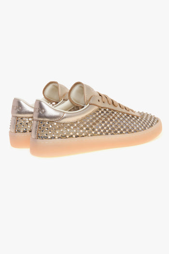 Sneaker Back 70 Smart strass in pelle e tessuto - 2
