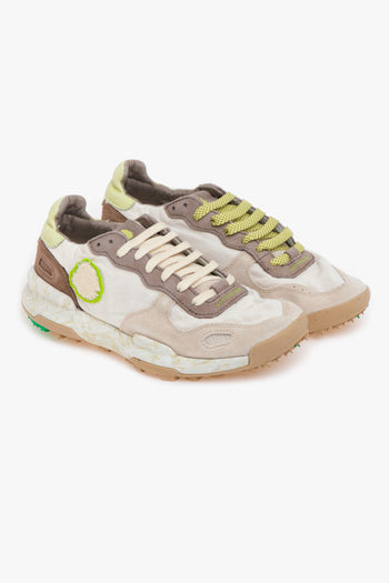 Sneaker Chacrona in lino e camoscio - 2