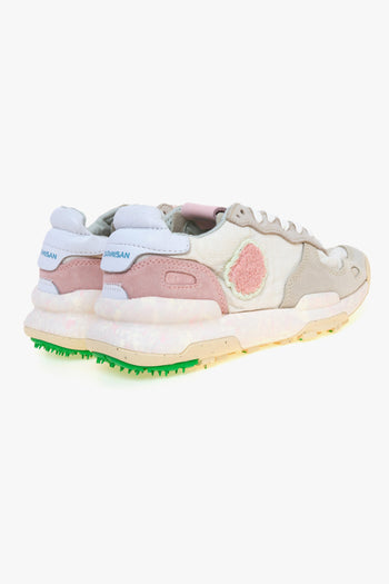 Sneaker Chacrona Linen in camoascio e lino - 3
