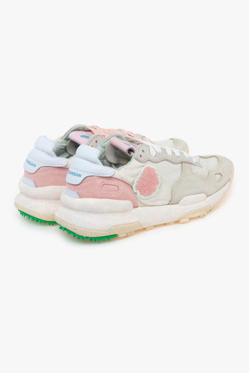 Sneaker Chacrona in lino e camoscio - 3