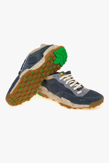 Sneaker Chacrona Laser premium in camoscio e nabuck forato - 4