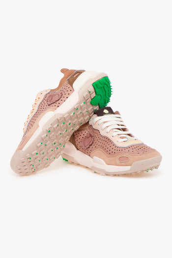 Sneaker Chacrona Laser Premium in pelle forata e camoscio - 4