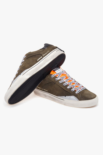 Sneaker Distresses Destructured in camoscio - 4