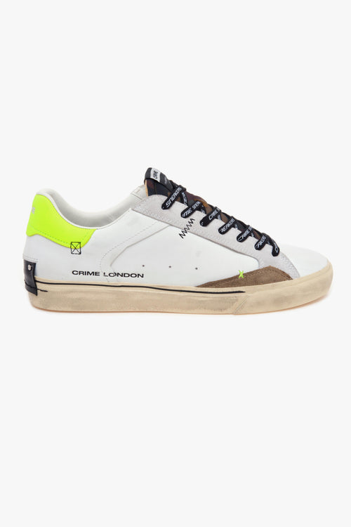Sneaker Distressed 2.0 in pelle e camoscio