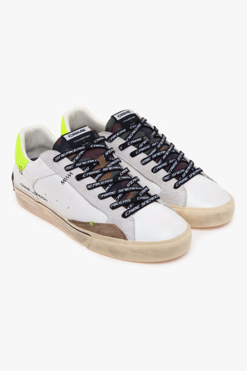 Sneaker Distressed 2.0 in pelle e camoscio - 2
