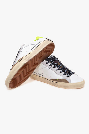 Sneaker Distressed 2.0 in pelle e camoscio - 4