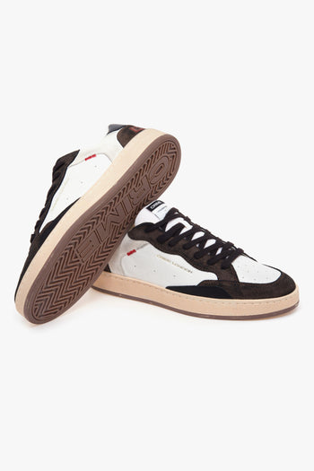 Sneaker Chelsea in pelle BIANCO - TESTA DI MORO - 4