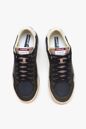 Sneaker Chelsea in pelle e camoscio - 5