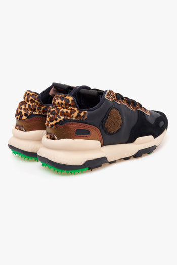 Sneaker Chacrona Premium in pelle e cavallino maculato - 3