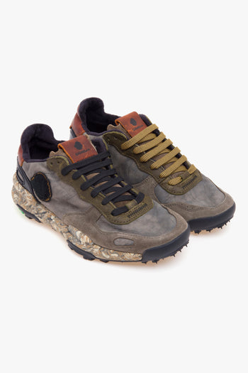 Sneaker Chacrona Premium in pelle e camoscio - 2