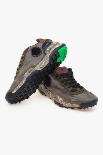 Sneaker Chacrona Premium in pelle e camoscio - 4