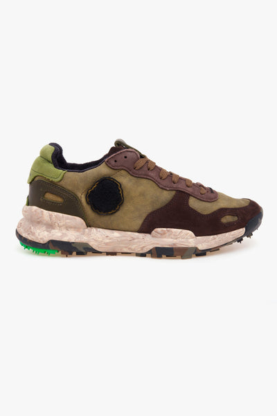 Sneaker Chacrona Premium in pelle e camoscio