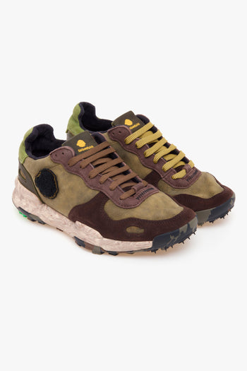 Sneaker Chacrona Premium in pelle e camoscio - 2