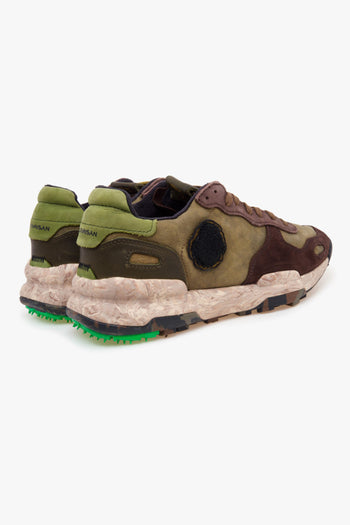 Sneaker Chacrona Premium in pelle e camoscio - 3