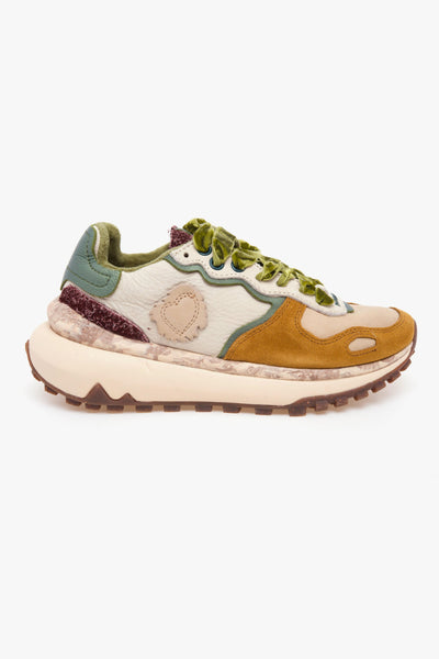 Sneaker Chacrona Metta Premium in pelle e camoscio