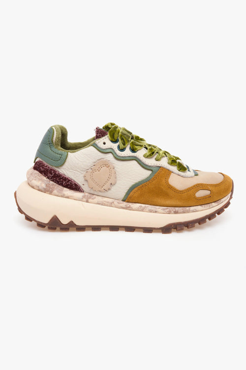 Sneaker Chacrona Metta Premium in pelle e camoscio